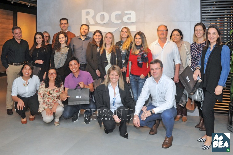 AsBEA/PR visita fábrica ROCA
