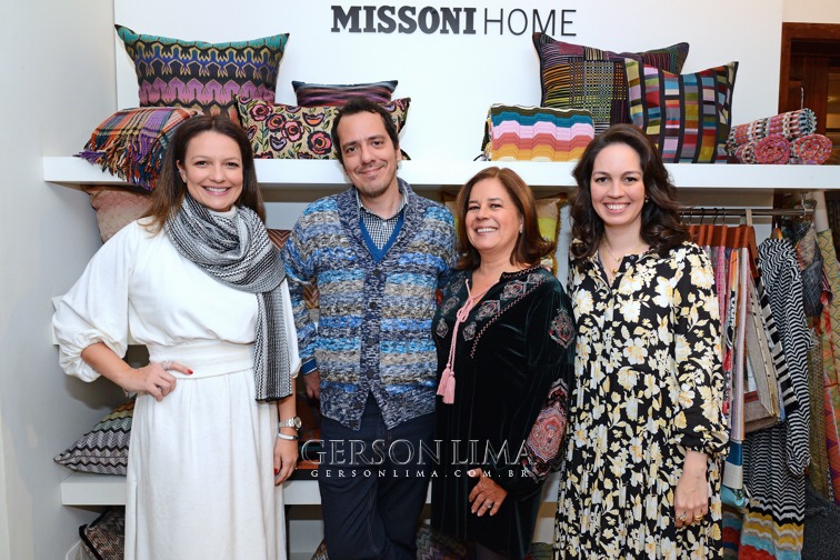 Cosy Home apresenta lançamentos Missoni Home para arquitetos durante coquetel