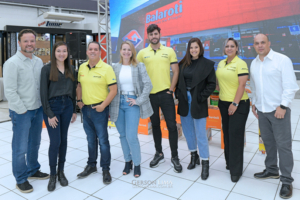 Balaroti em parceria com as marcas Docol, Pado, Suvinil e Quartzolit